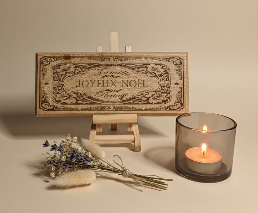 Planche service Noël