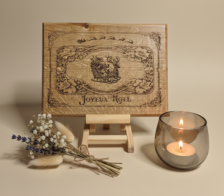 Planche service Noël